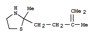 2-(3,4-二甲基戊-3-烯基)-2-甲基-1,3-噻唑烷