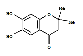 6,7-二羟基-2,2-二甲基-2,3-二氢-4H-苯并吡喃-4-酮
