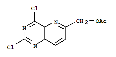 2,4-二氯-吡啶并(3,2-d)嘧啶-6-甲醇乙酸酯(酯)
