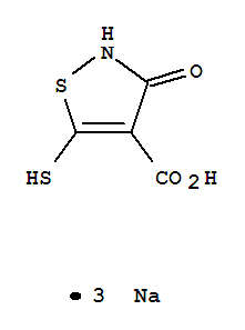 4-羧基-5-巯基-3-羟基-异噻唑三钠