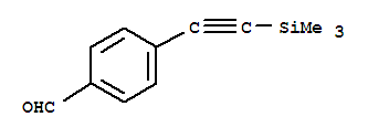 4-三甲基硅乙炔基苯甲醛; 4-[(三甲基硅基)乙炔基]苯甲醛