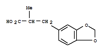 2-甲基-3-[(3,4-二氧亚甲基)苯基]丙酸
