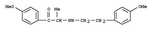 2-(4-甲氧基苯乙胺基)-1-(4-甲氧基苯基)丙基-1-酮