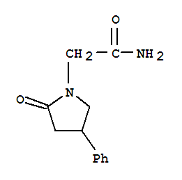 4-苯基-2-吡咯烷酮-1-乙酰胺