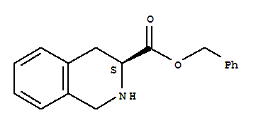 phenylmethyl ester,(3S)1,2,3,4-tetrahydro-3-Isoquinolinecarboxylic acid