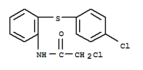 2-氯-N-[2-(4-氯-苯基巯基)-苯基]-乙酰胺