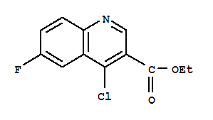 4-氯-6-氟喹啉-3-甲酸乙酯