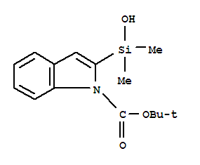 1-Boc-2-吲哚基二甲基硅醇