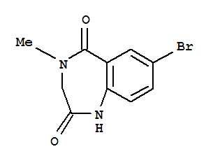 7-溴-4-甲基-3,4-二氢-1H-苯并[E][1,4]二氮杂-2,5-二酮