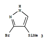 3-溴-4-三甲基硅烷基-1H-吡唑