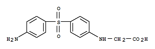 N-[4-[(4-氨基苯基)磺酰基]苯基]甘氨酸