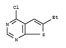 4-氯-6-乙基噻吩并[2,3-d]嘧啶