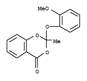 胍美柳; 2-(2-甲氧基苯氧基)-2-甲基-4H-1,3-苯并二恶烷-4-酮