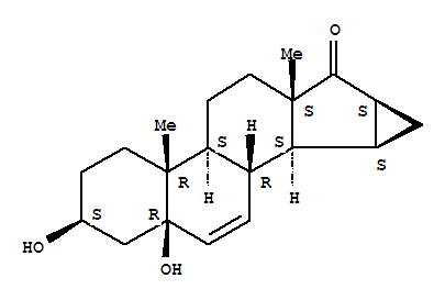 (3b,5b,15a,16a)-15,16-二氢-3,5-二羟基-3'H-环丙并[15,16]雄甾-6,15-二烯-17-酮