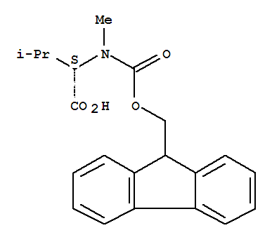 Fmoc-N-甲基-L-缬氨酸; N-芴甲氧羰基-N-甲基-L-缬氨酸