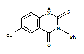 6-氯-3-苯基-2-硫代-2,3-二氢-4(1H)-喹唑啉酮