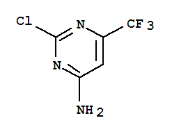 2-氯-6-(三氟甲基)-4-氨基嘧啶
