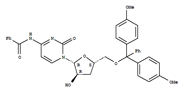 N-苯甲酰基-5'-O-[二(4-甲氧基苯基)(苯基)甲基]-3'-脱氧胞苷