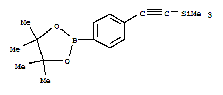 4-[(三甲硅烷基)乙炔基]苯基硼酸频那醇酯