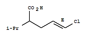 (E)-5-氯-2-异丙基-4-戊烯酸