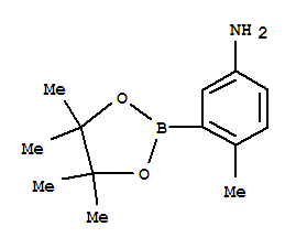 4-甲基-3-(4,4,5,5-四甲基-1,3,2-二氧硼杂环戊烷-2-基)苯胺