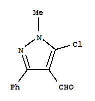 5-氯-1-甲基-3-苯基-1H-吡唑-4-甲醛