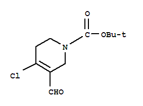 1-Boc-4-氯-5-甲酰基-3,6-二氢-2H-吡啶