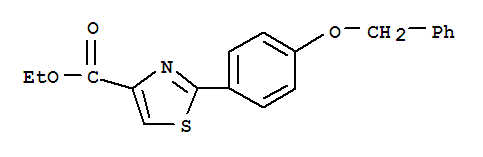 2-(4-苄氧基苯基)-噻唑-4-羧酸乙酯
