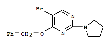 4-苄氧基-5-溴-2-(1-吡咯基)嘧啶