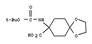 8-(Boc-氨基)-1,4-二氧杂螺[4.5]癸烷-8-甲酸