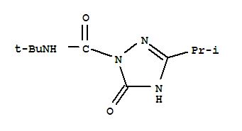 N-叔丁基-3-异丙基-5-氧代-2,5-二氢-1H-1,2,4-三氮唑-1-甲酰胺
