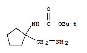 1-(BOC-氨基)-1-氨甲基环戊烷