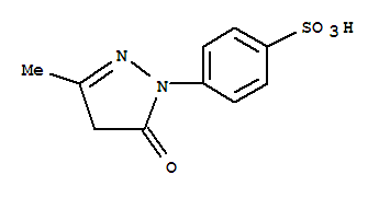 1-(4-磺酸苯基)-3-甲基-5-吡唑酮