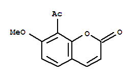 8-乙酰基-7-甲氧基香豆素