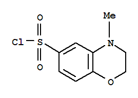 4-甲基-3,4-二氢-2H-苯并[b][1,4]噁嗪-6-磺酰氯