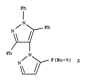5-二叔丁基膦-1',3',5'-三苯基-1'H-[1,4']二吡唑