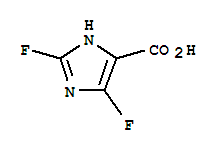2,5-二氟-1H-咪唑-4-羧酸(9ci)
