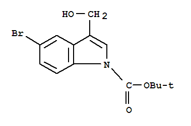 1-Boc-5-溴-3-羟基甲基吲哚