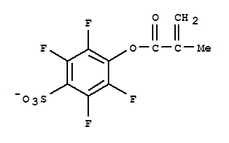 Triphenylsulfonium 2,3,5,6-tetrafluoro-4-(methacryloyloxy)benzenesulfonate