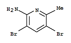 2-氨基-3,5-二溴-6-甲基吡啶 216441
