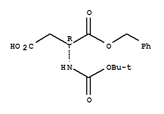 N-Boc-D-天冬氨酸 1-苄酯