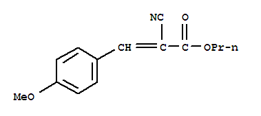 2-氰基-3-(4-甲氧苯基)-2-丙烯酸丙酯