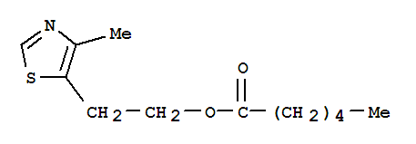 己酸2-(4-甲基-5-噻唑基)乙酯