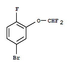 5-溴-2-氟-1-二氟甲氧基苯