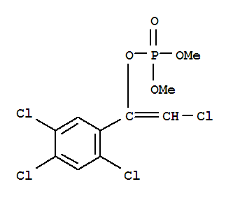 (Z)-2-氯-1-(2,4,5-三氯苯基)乙烯基二甲基磷酸酯
