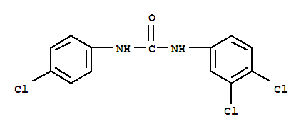 N-(4-氯苯基)-N''-(3,4-二氯苯基)脲