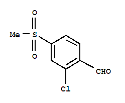 2-氯-4-(甲基磺酰基)苯甲醛