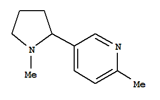 2-甲基-5-(1-甲基-2-吡咯烷基)吡啶