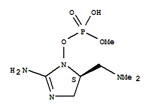 [(5S)-2-氨基-5-(二甲基氨基甲基)-4,5-二氢咪唑-1-基]甲基磷酸氢酯