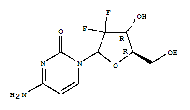4-氨基-1-[(2R,4R,5R)-3,3-二氟-4-羟基-5-(羟基甲基)四氢呋喃-2-基]嘧啶-2-酮盐酸盐